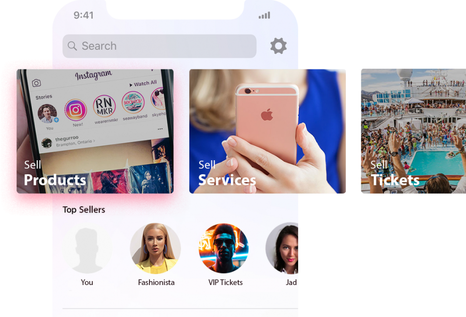 Mobileapp-Shop Instagram Shop