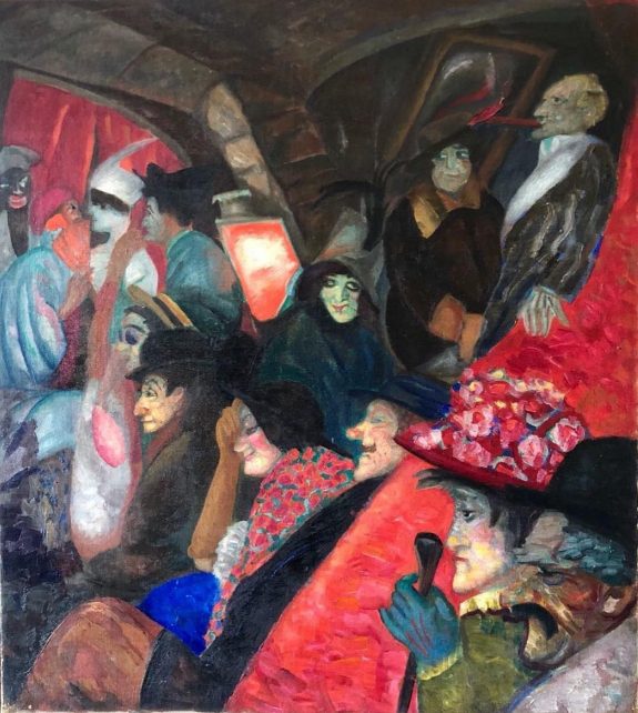Chat Noir de Cabaret - Boris Dmitrievich Grigoriev Chat Noir de Cabaret - Boris Dmitrievich Grigoriev
