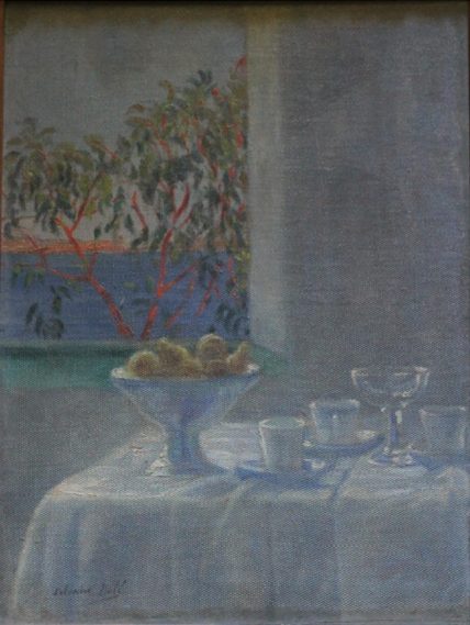 Naturaleza muerta delante de una ventana Still Life by a Window - Salvador Dalí
