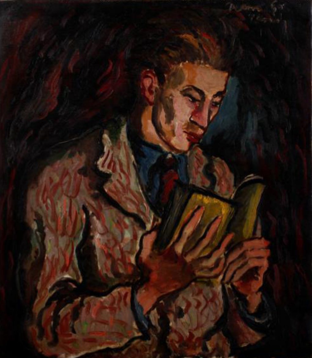 Portrait of Henri-Pierre Roché - Oskar KOKOSCHKA Portrait of Henri-Pierre Roché - Oskar Kokoschka