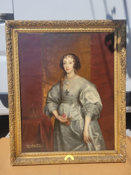 Queen Henrietta Maria - Anthony van Dyck Queen Henrietta Maria - Anthony van Dyck