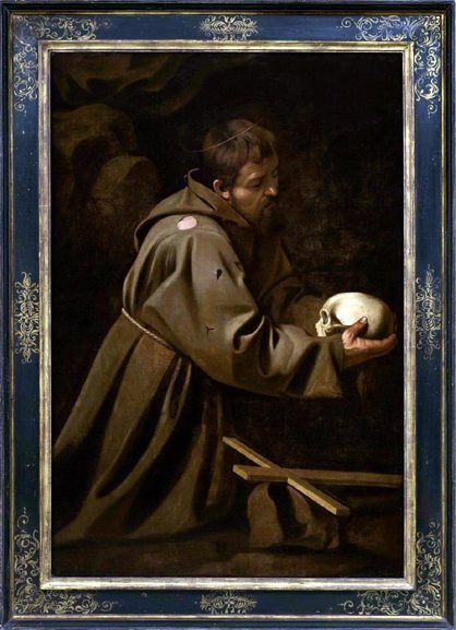 San Francesco In Meditazione San Francesco In Meditazione - Caravaggio