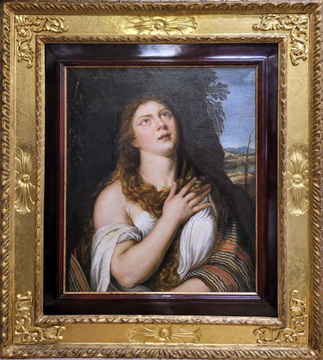 Santa Maria Maddalena Penitente - Tiziano Vecellio Santa Maria Maddalena Penitente - Tiziano Vecellio