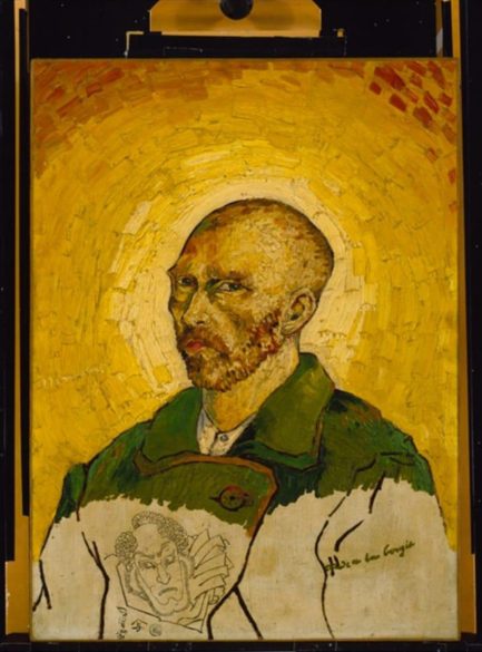 Study by Candlelight - Vincent van Gogh Study by Candlelight - Vincent van Gogh